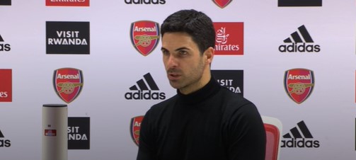 "I'm so proud of chemistry between players & fans": Arteta