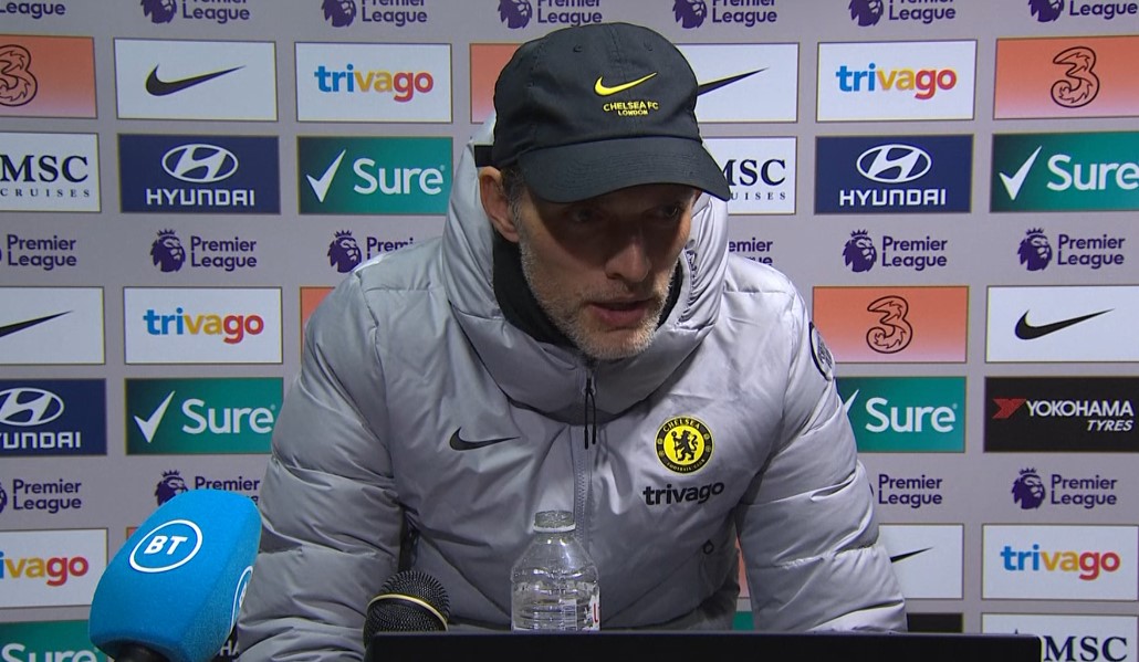 'It's a freak result': Tuchel as Chelsea draw 1-1 with Everton