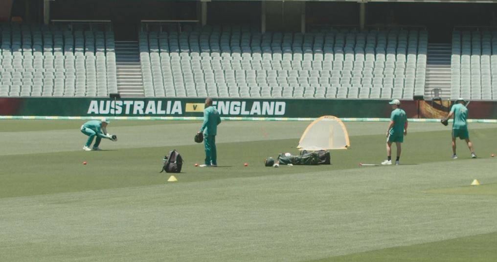 Australia practice ahead of 2nd Ashes Test