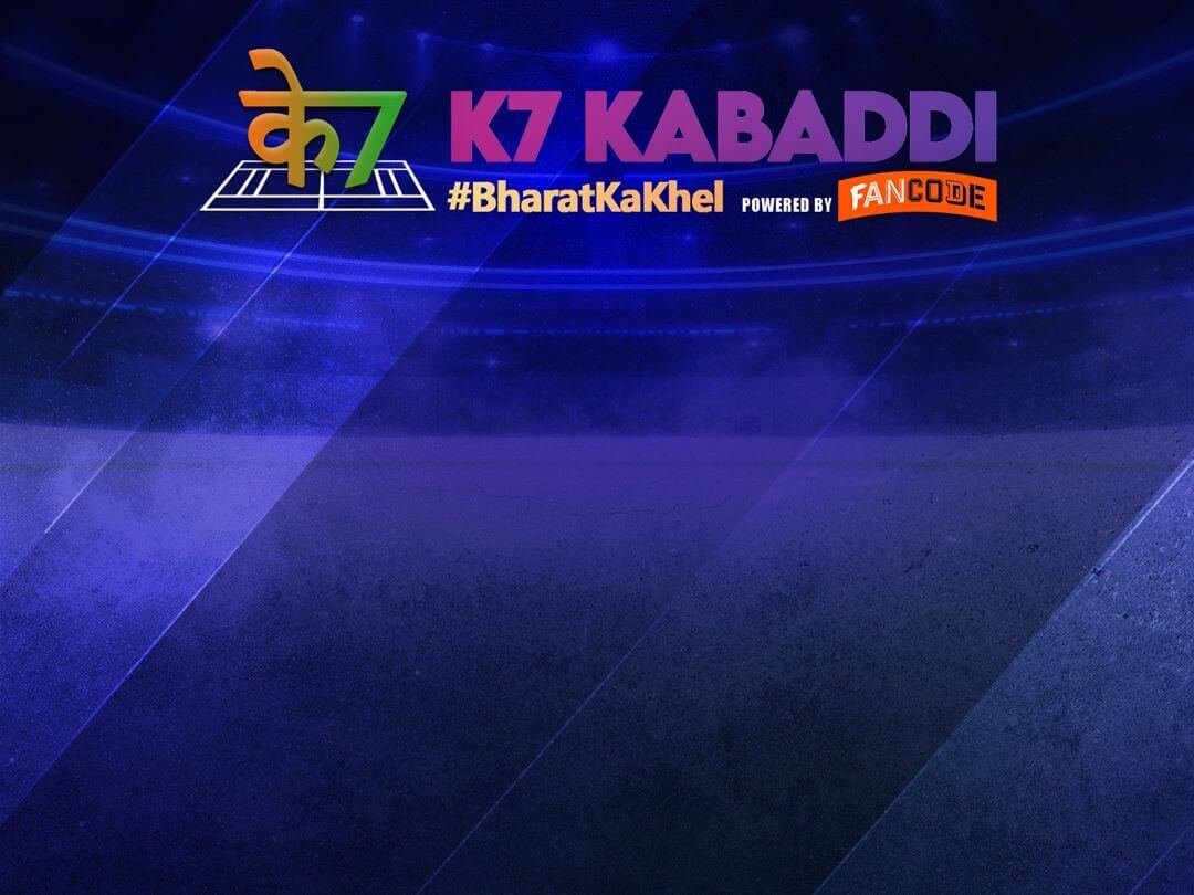 Match #12 of k7 qualifiers rajasthan, 2021 banner