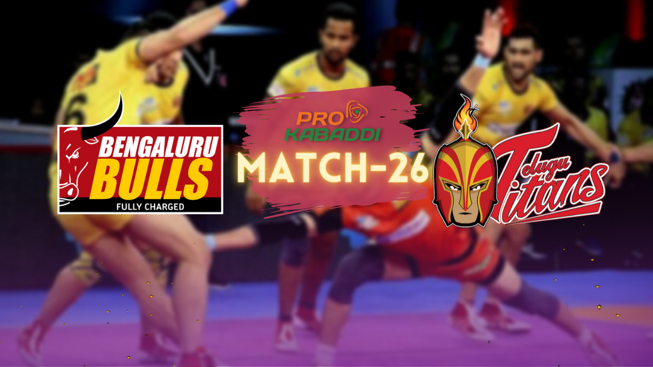 PKL M26: Bulls favorites against winless Titans