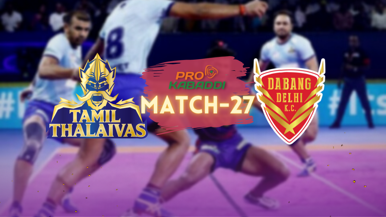 PKL M27: Naveen Kumar's stellar run to give Dabang Delhi the edge