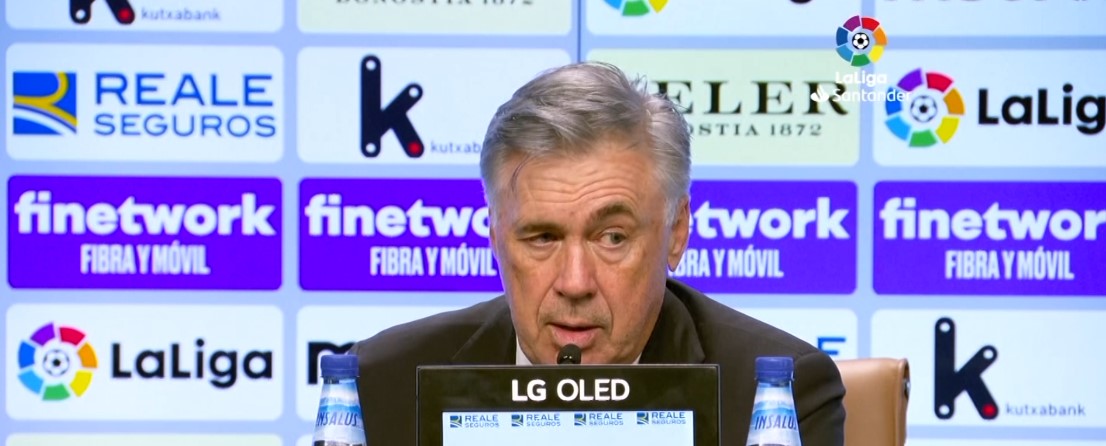 "Benzema out of UCL match vs Inter Milan on Tuesday": Ancelloti