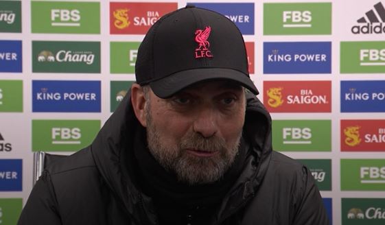 'Didn't like a lot in our game at Leicester' - Klopp