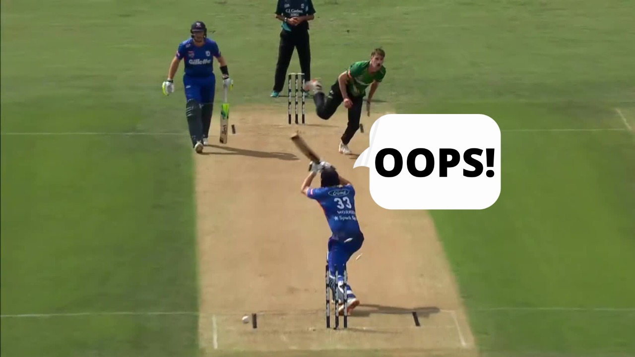 What was he doing? It's a T20!