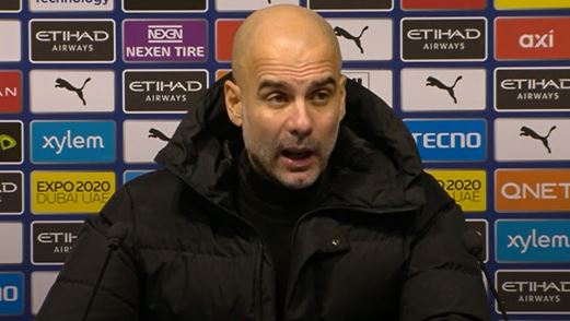 Guardiola admits planning at the moment is tough
