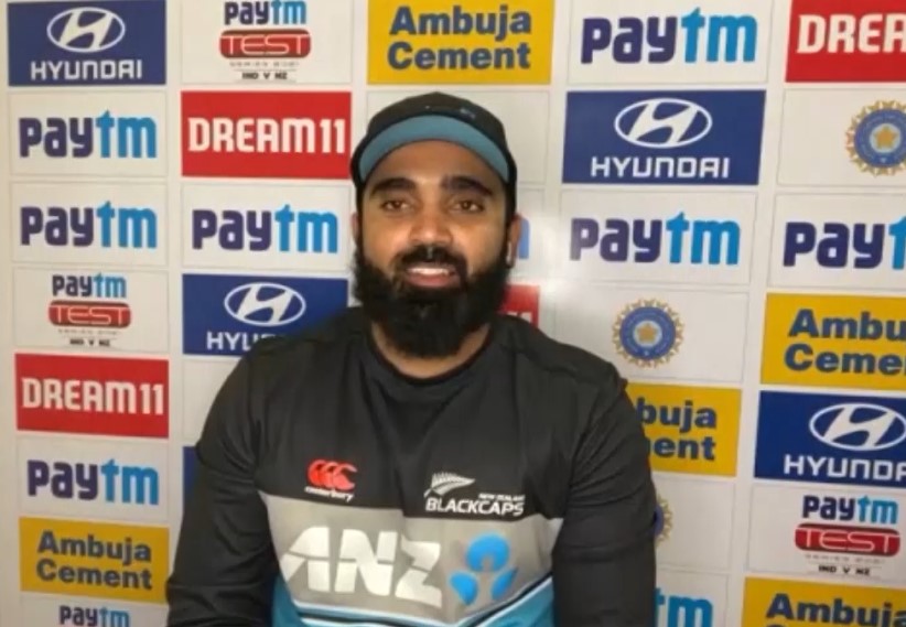 'It's really special for me' - Ajaz Patel on 10-fer