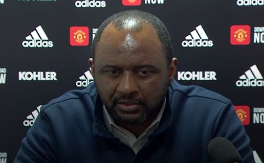 "Palace not brave enough against Man United" - Vieira