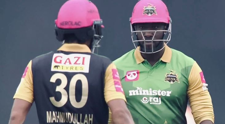 Russell's all-round brilliance sees Dhaka home