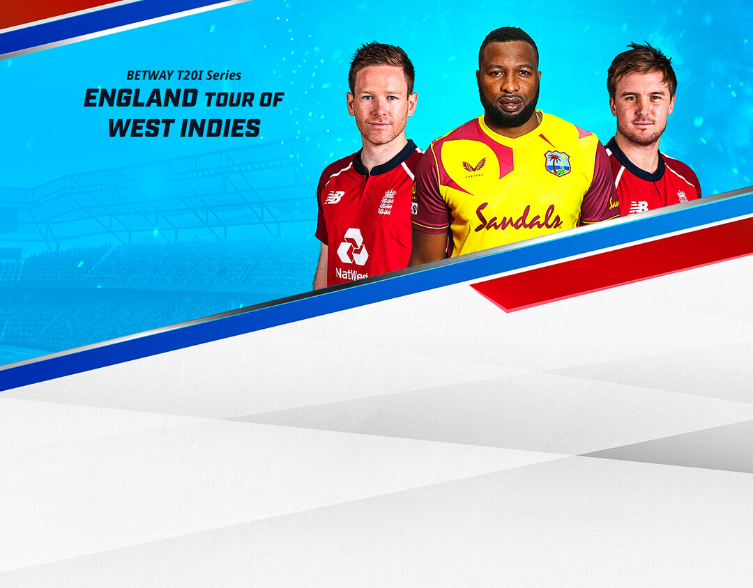 5th t20i of betway t20i series eng tour of wi: west indies vs england banner