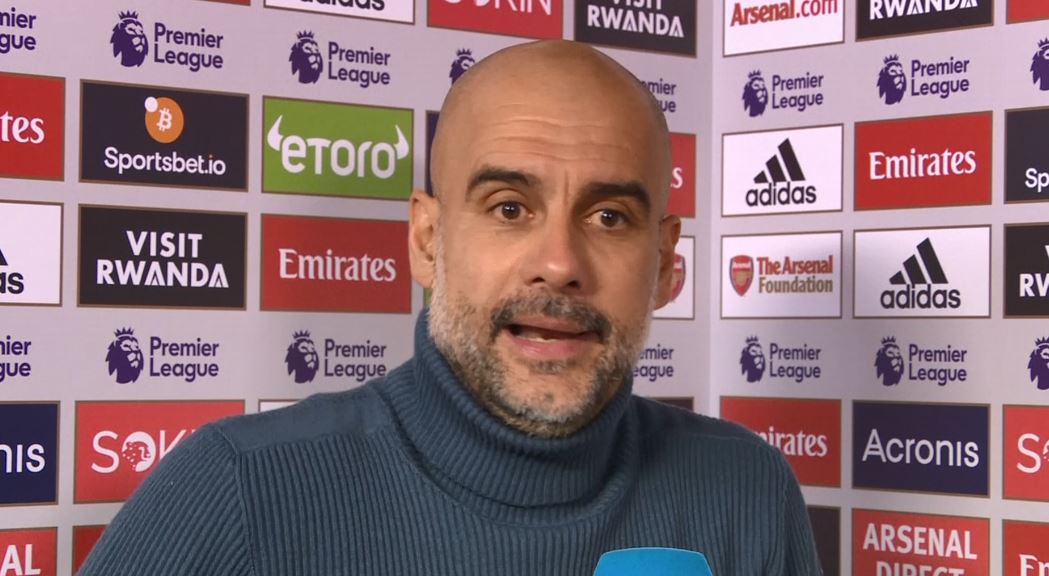 'They were better' - Guardiola after win over Arsenal