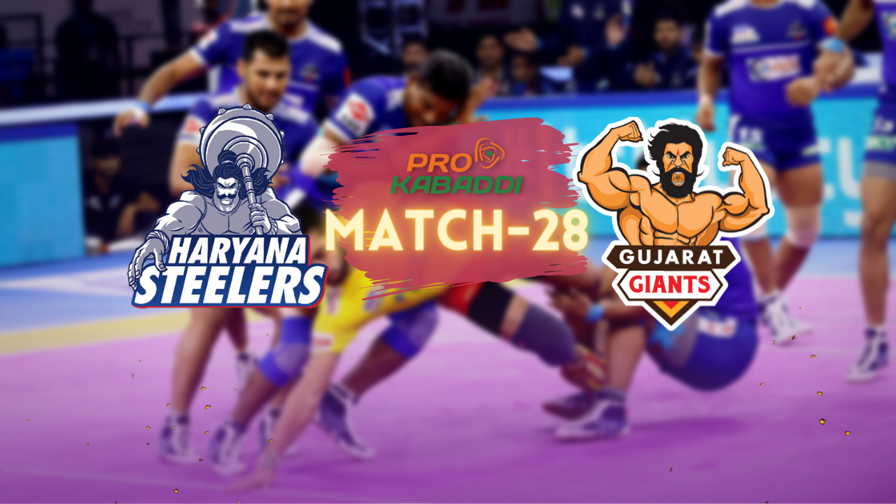 PKL M28: Giants have the defensive advantage over the Steelers