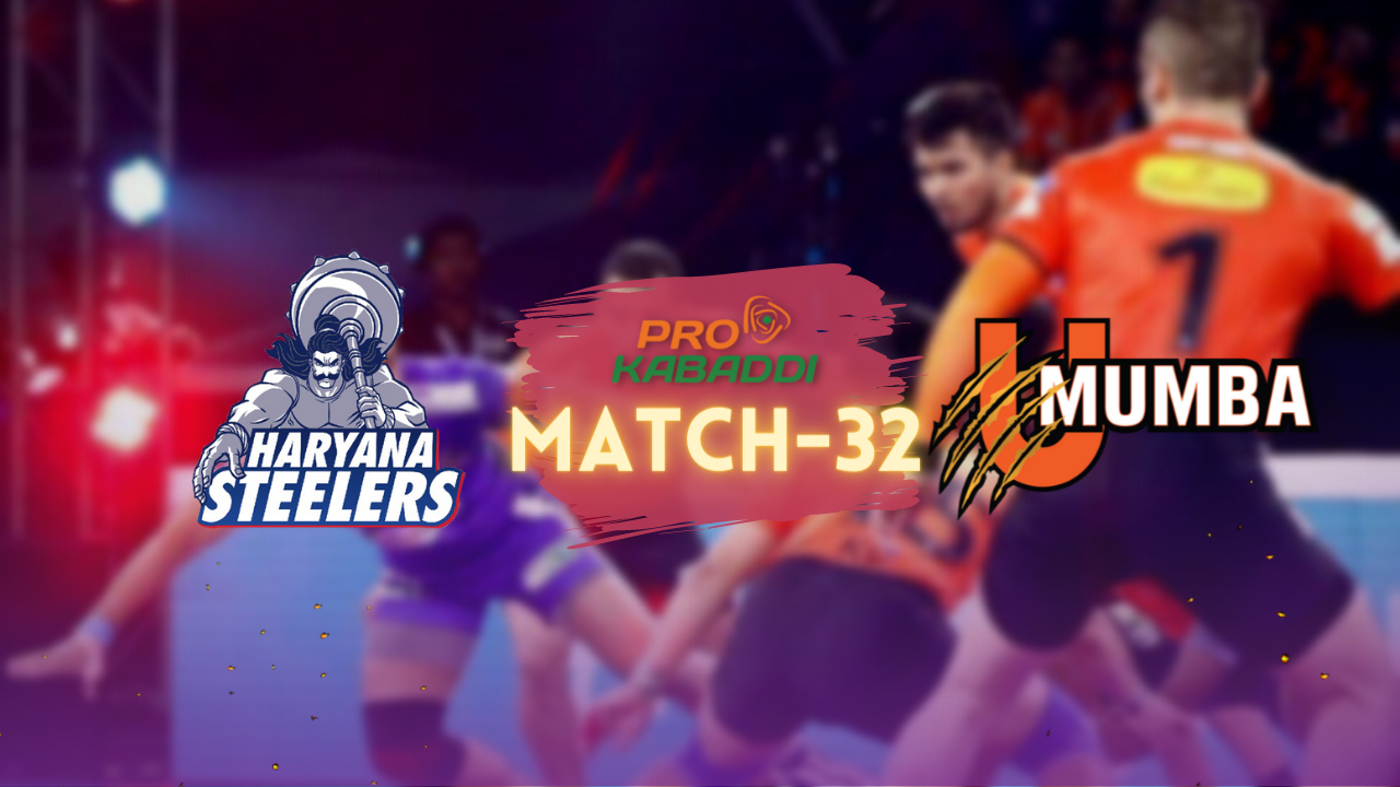 PKL M32: U Mumba likely to edge a close encounter against Haryana Steelers