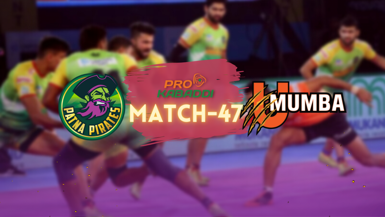 PKL M47: Pirates resolute defense could crush U Mumba