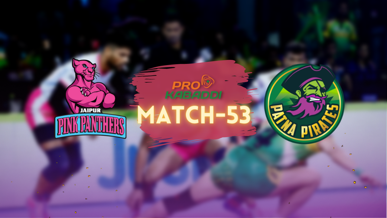 PKL M53: Pirates are clear favorites to beat Pink Panthers