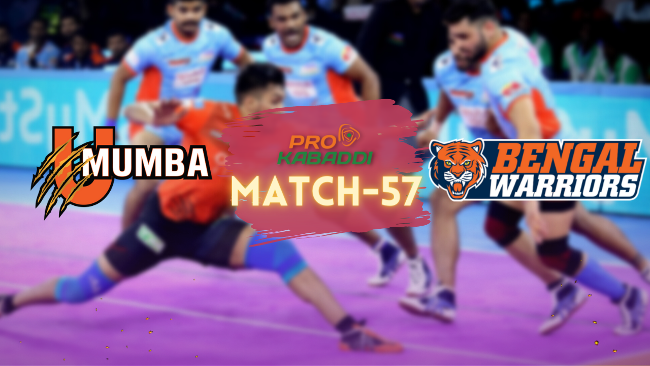 PKL M57: Singh could help U Mumba crush Bengal Warriors