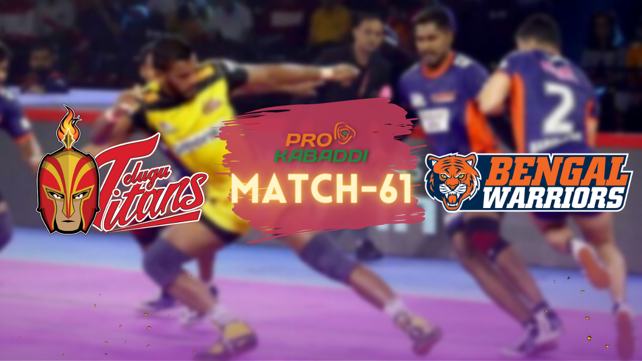 PKL M61: Maninder's offensive prowess could upset Telugu Titans