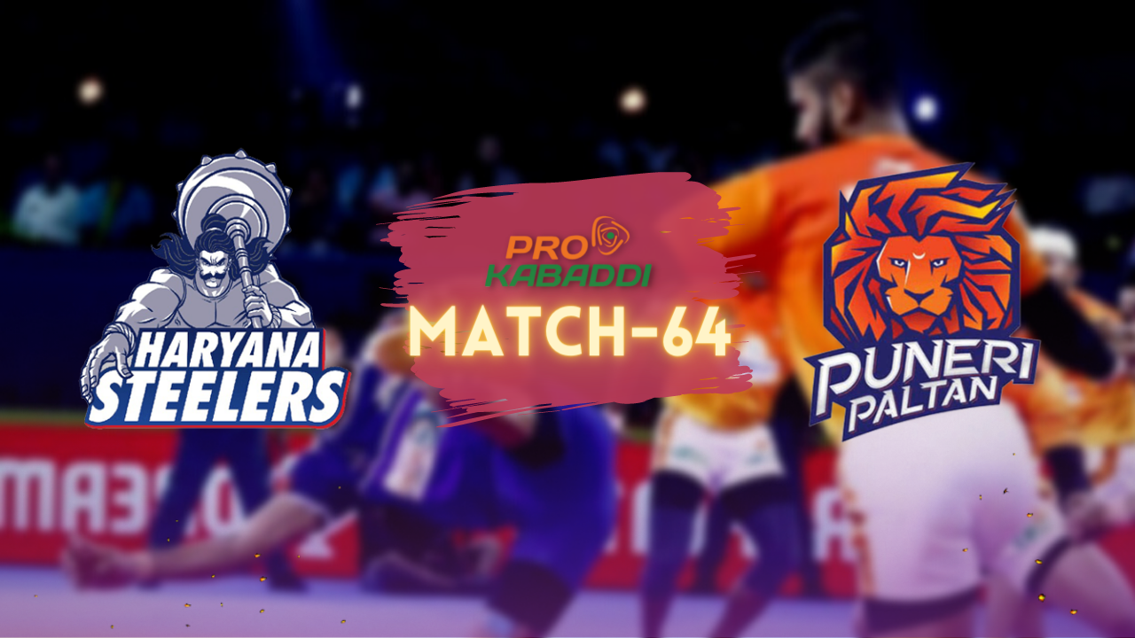 PKL M64: Puneri Paltan will have edge over Haryana Steelers