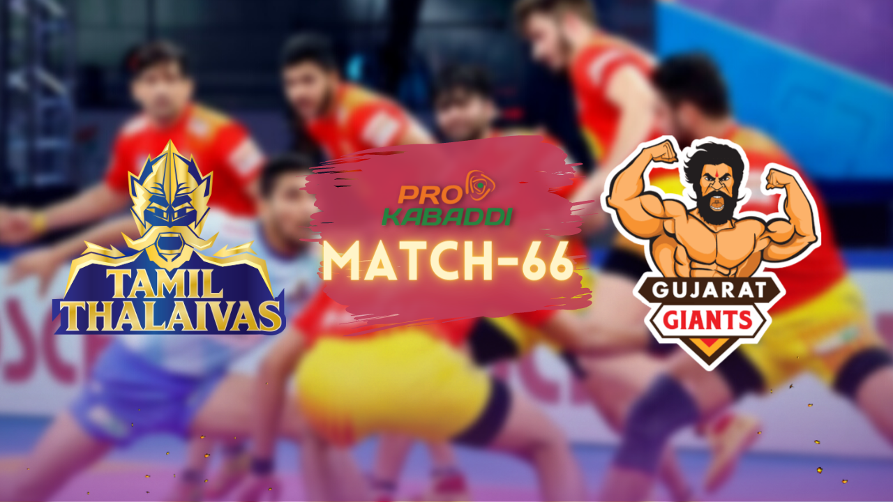 PKL M66: Tamil Thalaivas have the slight advantage here