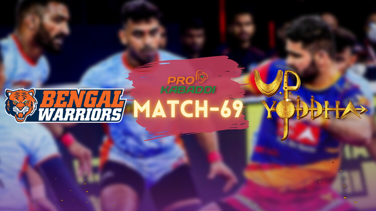 PKL M69: UP Yoddha will be keen to cement their Top 4 spot