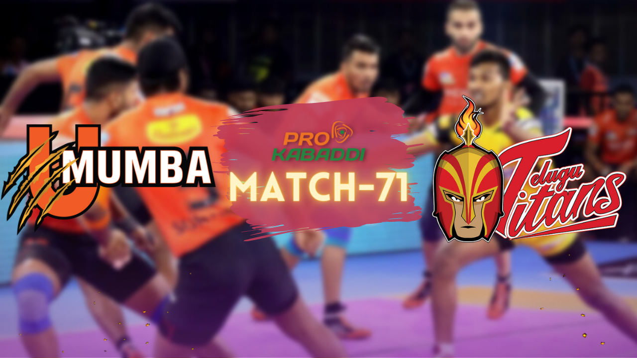 PKL M71: U Mumba will benefit from Rinku's stellar form