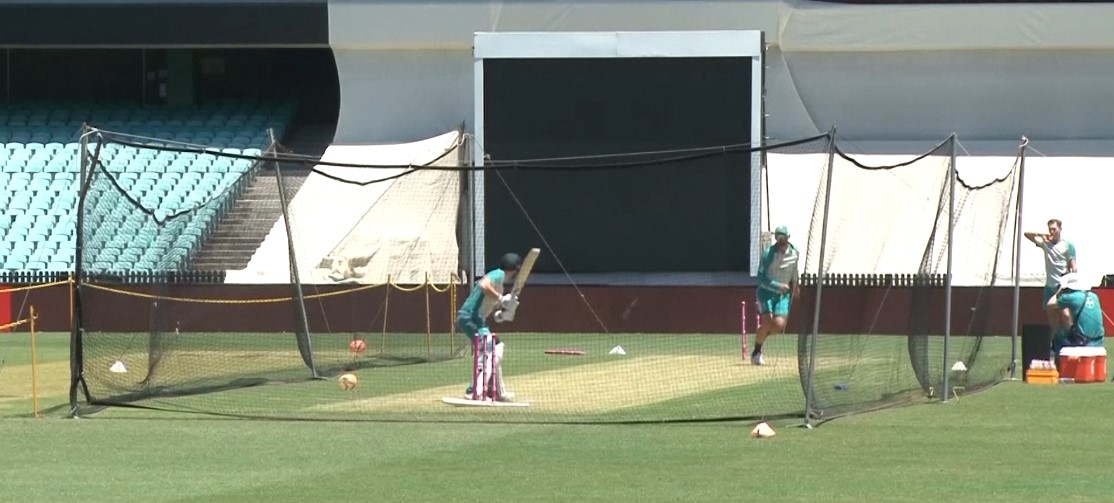 AUS train ahead of the fourth Ashes Test