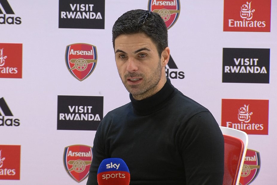 Arteta frustrated as Arsenal are held to 0-0 draw by Burnley