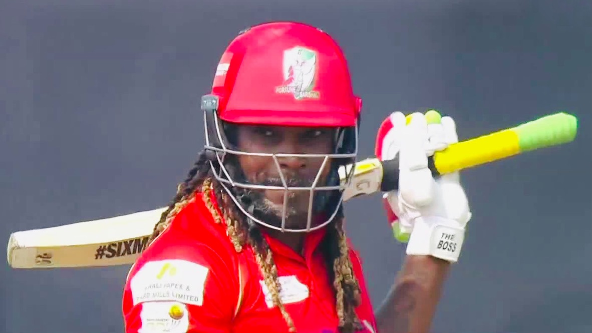 Gayle and Rana power Barishal to 17-run win