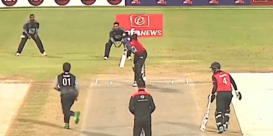 Usman Khan's ton takes BG to a massive 157-run victory