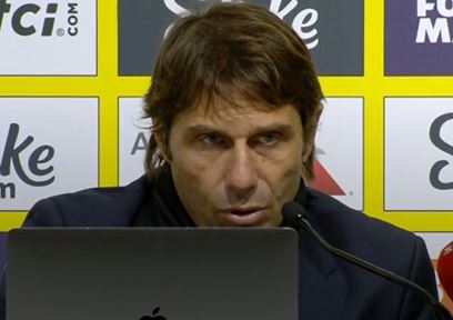 "Great commitment" - Conte after late Spurs winner at Watford