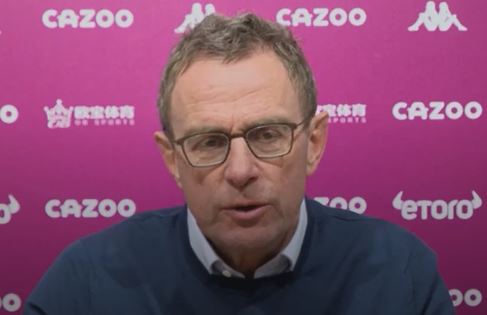 "Feels like a defeat" - Rangnick on 2-2 draw with Villa