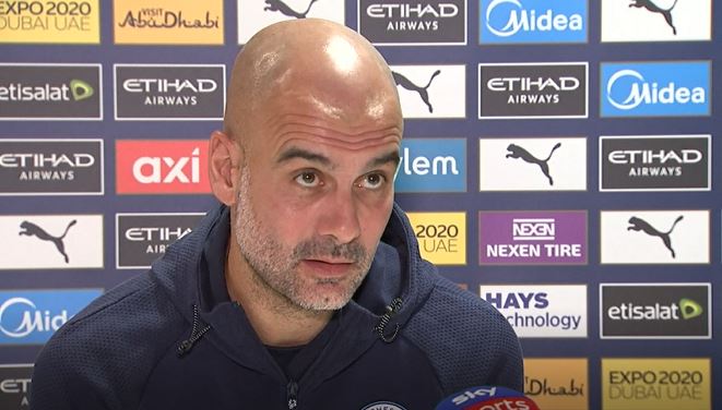 Guardiola - "Our nine point lead is nothing right now"