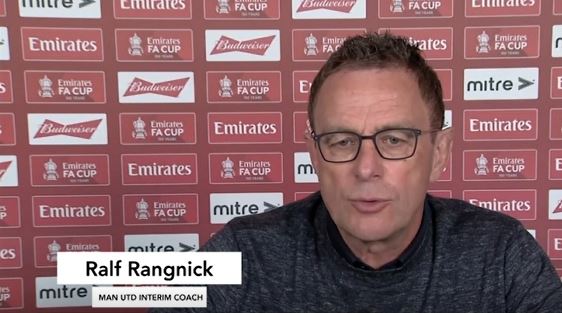 Rangnick provides team update ahead of FA Cup match