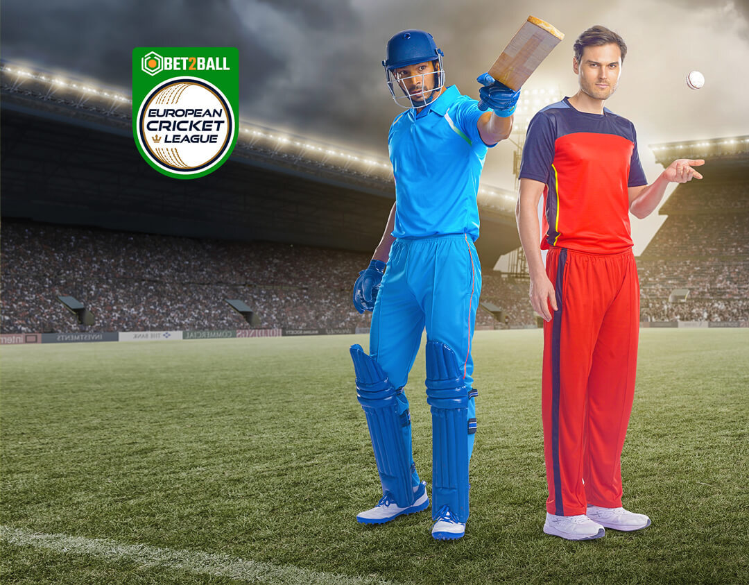 Championship week - match 3 of bet2ball european cricket league, 2022: brigade vs pak i care badalona banner