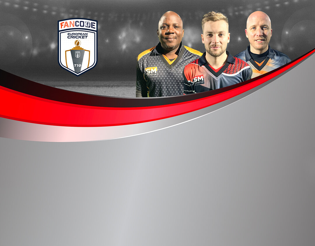 Match 12 of fancode european cricket t10 gibraltar, 2022: sloggers vs tarik banner