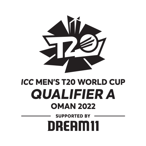 Icc men's t20 world cup qualifier a, 2022 logo