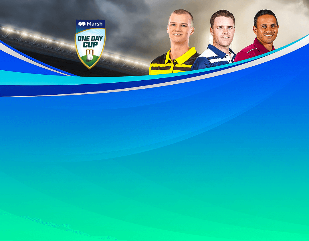 Match 13 of marsh one day cup: victoria vs queensland banner