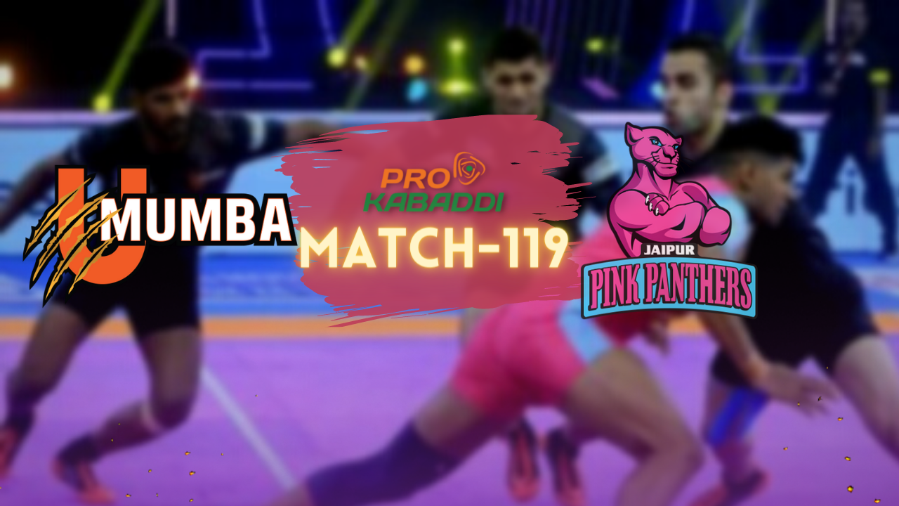 PKL M119: U Mumba hold the edge over Jaipur in this encounter