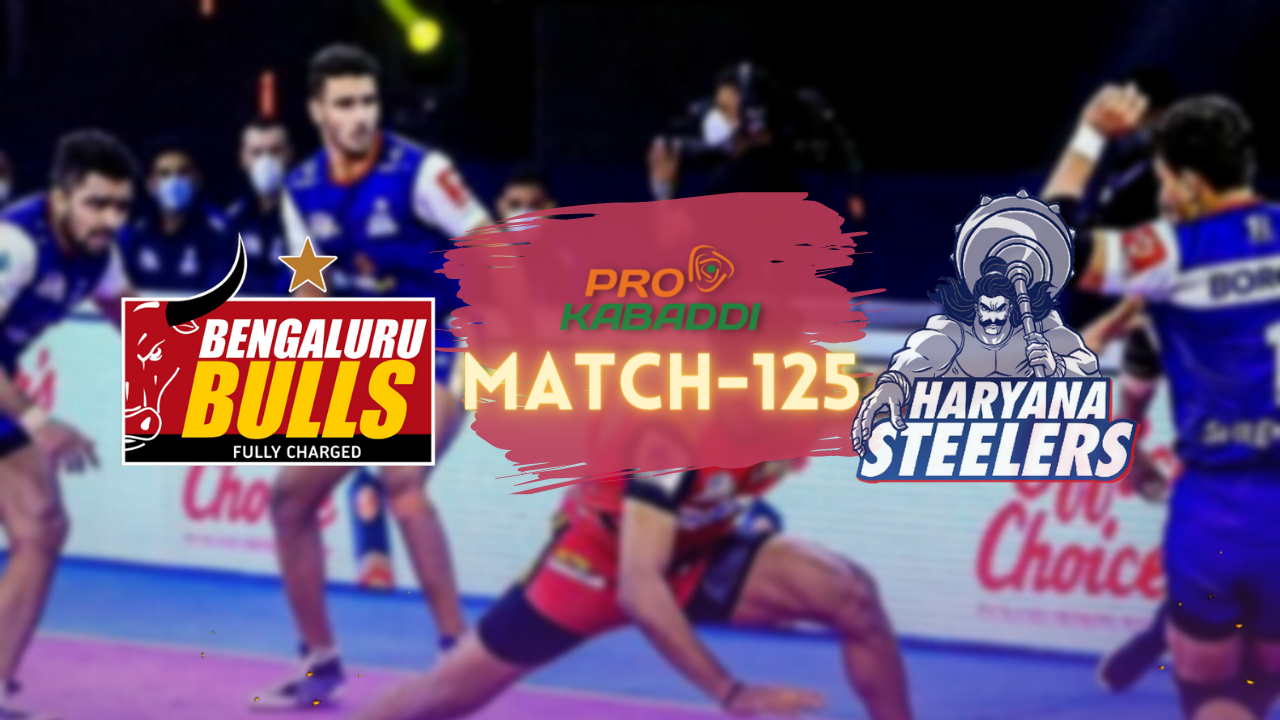 PKL M125: Bengaluru Bulls have the edge over the Haryana Steelers