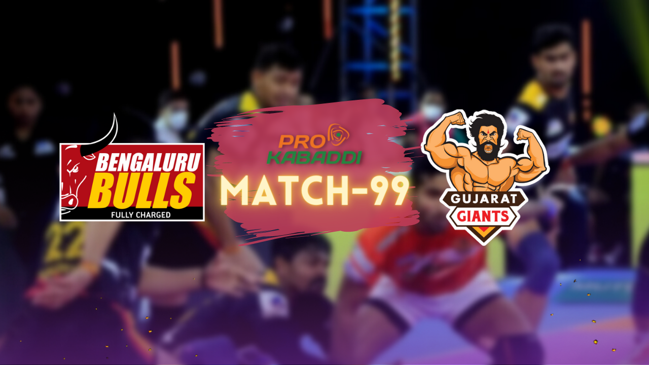 PKL M99: Bulls have the edge over the Giants