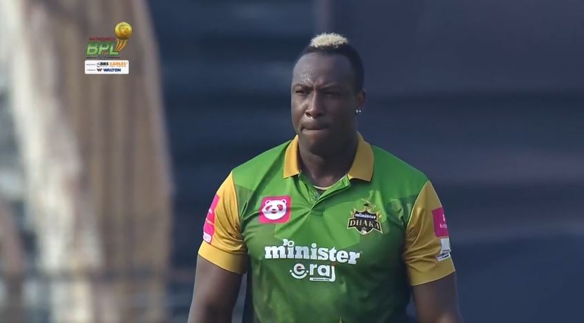 Russell claims 3-fer against Comilla