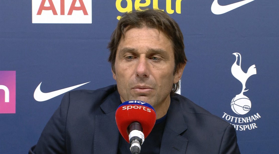 Conte urges patience as Spurs work to rebuild past form