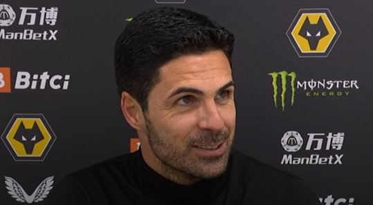 "First time I've seen a red card like this" - Arteta on Martinelli's sending off