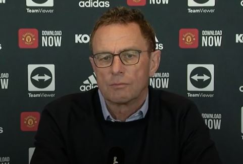 "Man Utd's league target is fourth" - Rangnick