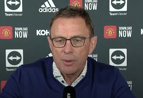 Rangnick says Man United are improving despite inconsistency