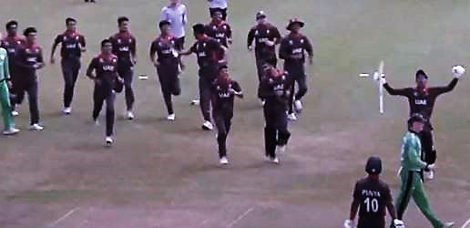 UAE U19 dominate IRE U19 to win by 8 wickets