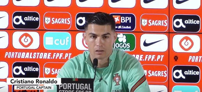 Ronaldo on retirement - and North Macedonia