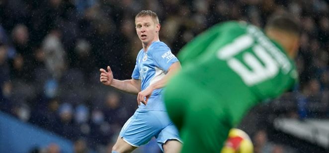 Pep confirms Zinchenko's availability for 2nd leg