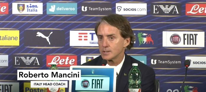 Mancini disappointed on Italy missing 2022 WC