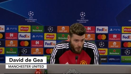 De Gea reflects on Man Utd's defeat to Atletico